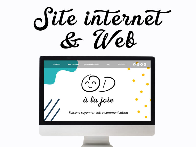 Service site internet et web OD à la joie agence communication freelance Bretagne