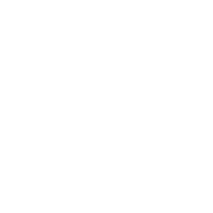 Logo OD à la joie en blanc